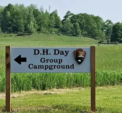 D.H. Day Group Campground Sign 2025