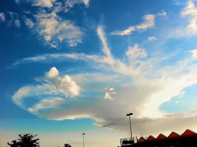 Swirly Sky over Payson AZ