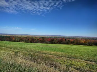 View of windfarm from Ash Hill