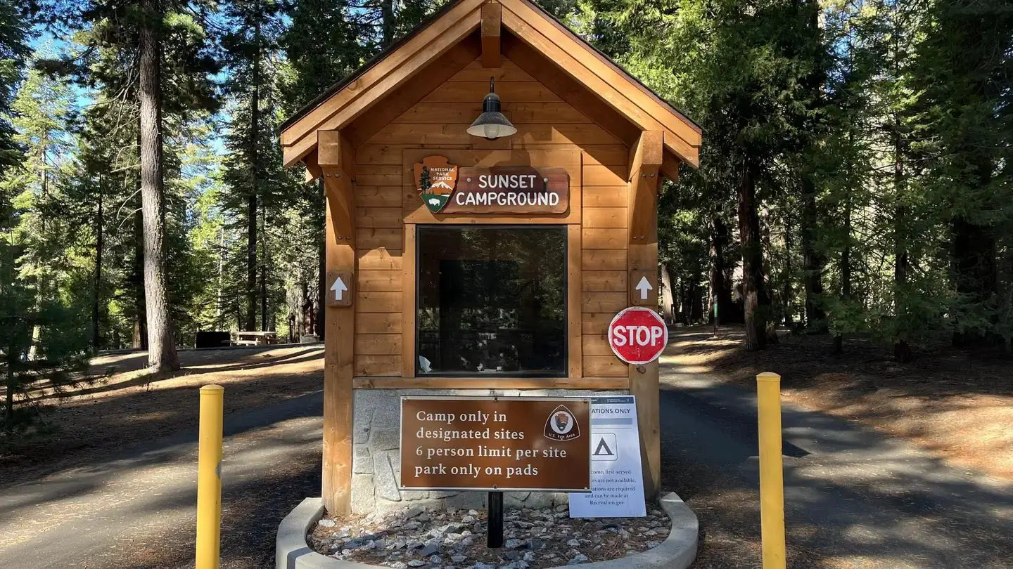 Sunset Campground Kiosk