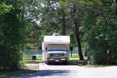 Campsite South Shore Lake Bastrop Texas 2026