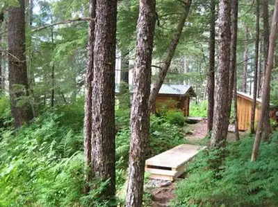 Petersburg lake cabin4