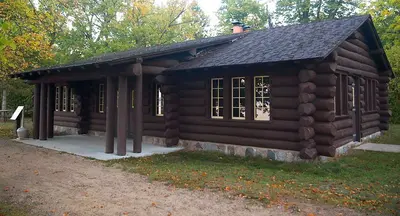 Lake Bemidji State Park Shelter Building