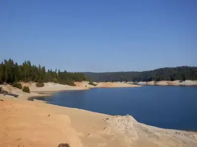 Beach  by Campground (low water)