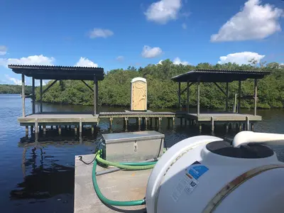 Backcountry Chickee Site & Maintenance Barge (48188476717)