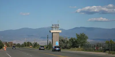 Los Alamos east gate