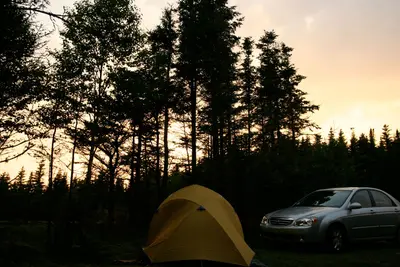 Camping in Battery Provincial Park (201353103)