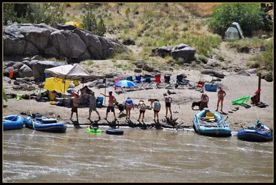 Moon River... From The California Zephyr At Ruby Canyon - panoramio