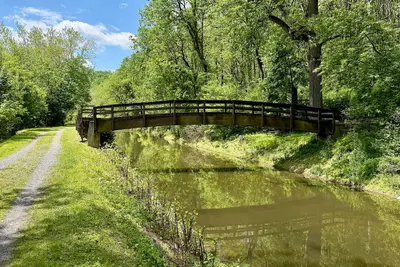 Monet Bridge, Delaware Canal, Williams Township, PA