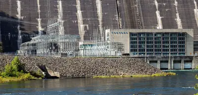 Fontana Dam powerhouse NC2