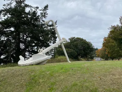 Display anchor at Fort Worden