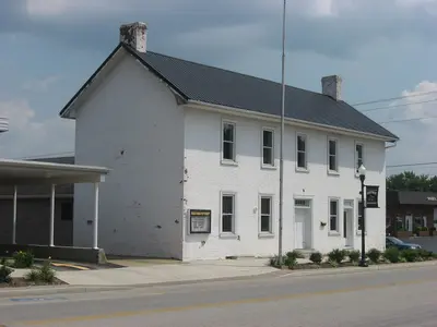 Federal House in Greensburg, northwestern angle