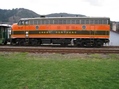 Great Northern Railway Locomotive No. 274 - November 2007 - 02