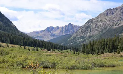 Mountains south of Grizzly Reservoir 2