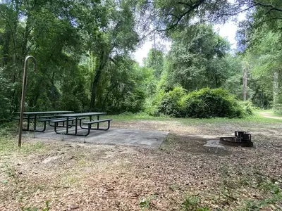 A photo of facility Lake Eaton Campground offering multiple double sites for larger families or families camping together.