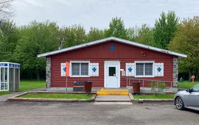 Rest stop Halte des Hurons
