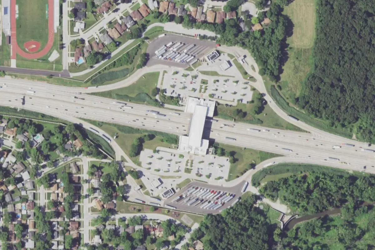 Aerial view