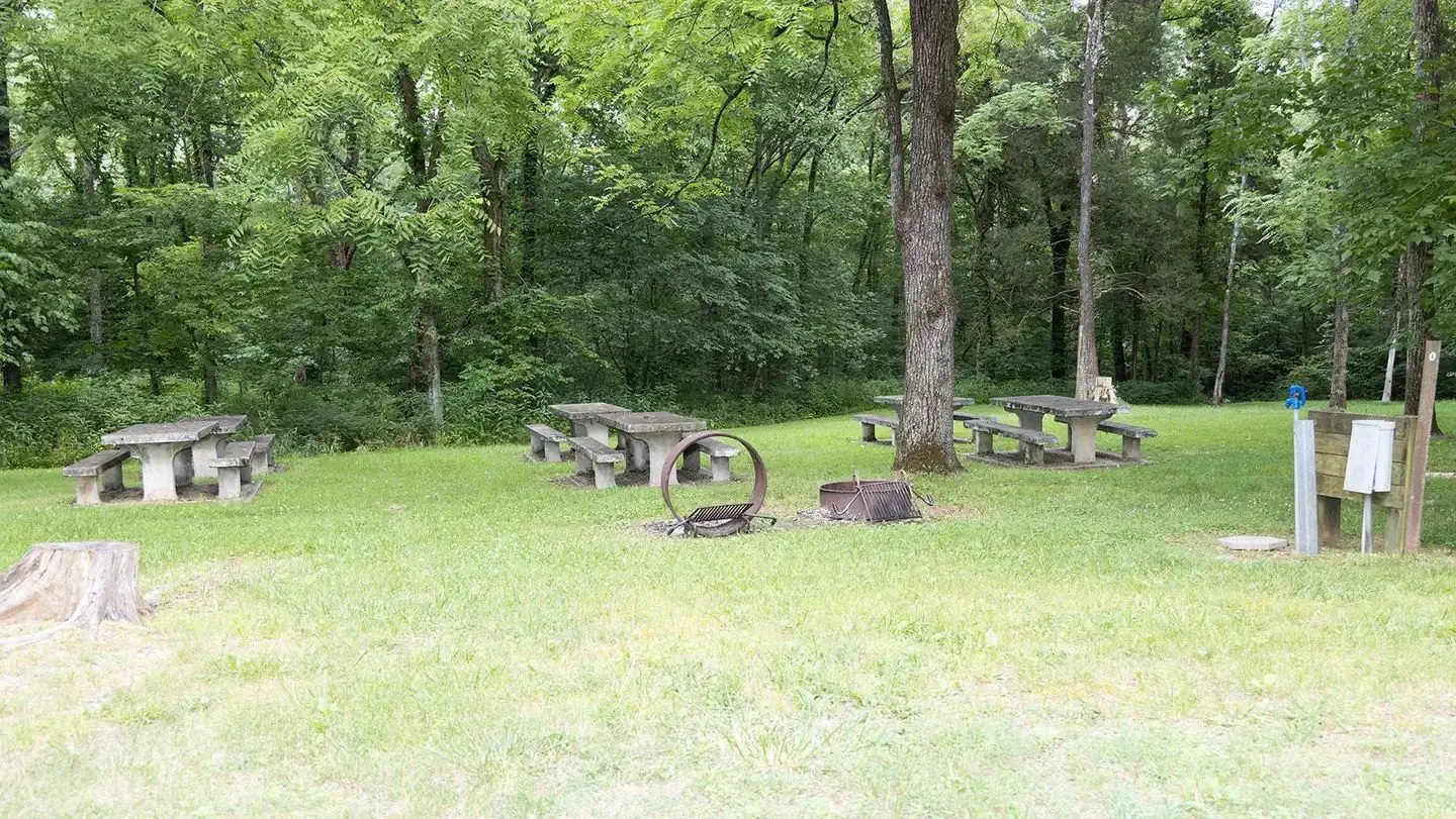 Spacious sites with water and electric