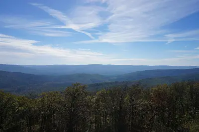 Talimena National Scenic Byway November 2016 23 (Pine Mountain Vista)