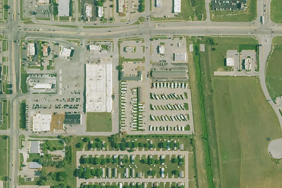 Aerial view