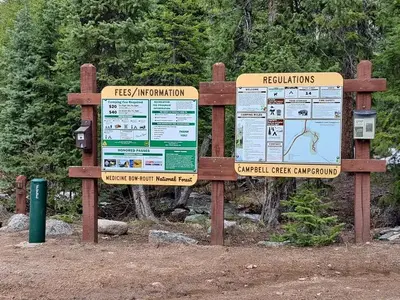 Campbell Creek Hand new kiosk panels