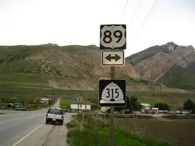 East end of UT-315 at US-89 - panoramio