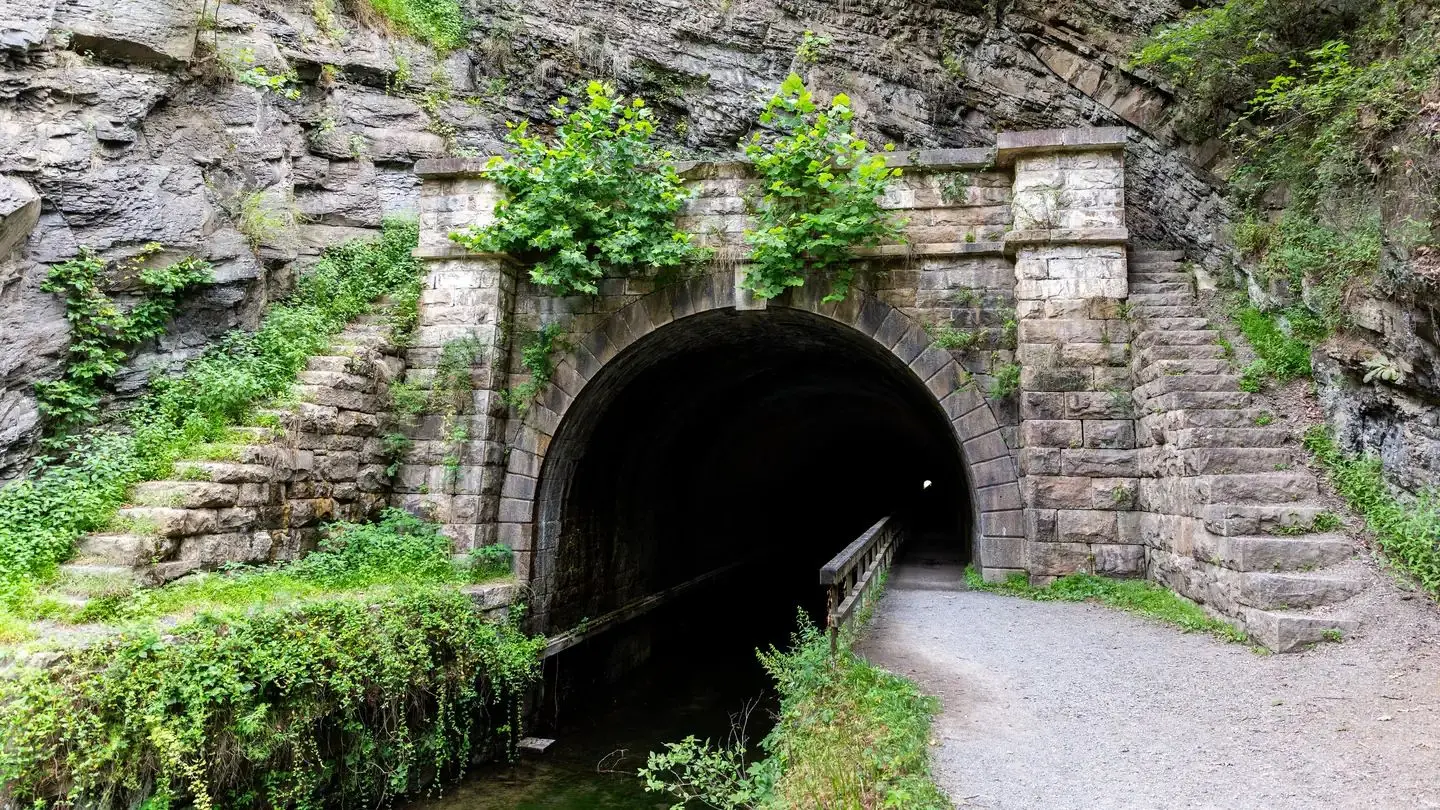 The Entrance to the Paw Paw Tunnel