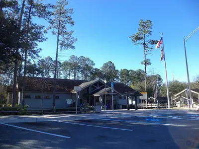 I-10 Baker County, Florida EB Rest Area Building (North face)