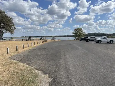 Boat ramp parking