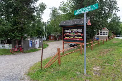 Country Bumpkins Campground on Route 3 in Lincoln, New Hampshire