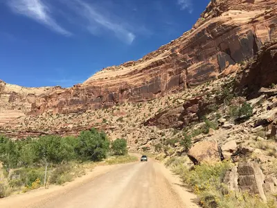 2015-09-27 12 50 54 View north along Buckhorn Draw Road (Emery County Route 332) about 20.8 miles north of Interstate 15 in Emery County, Utah