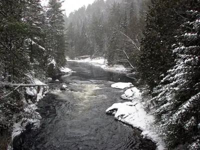 Traverse vers les chutes du Diable - panoramio