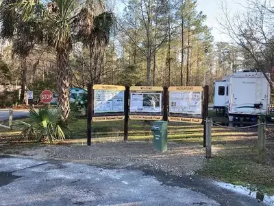 FLANNERS BEACH CAMPGROUND Entrance