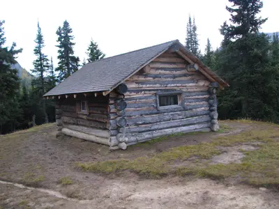 Halfway Hut from NE
