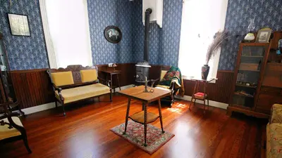 Living Room Sauer Beckmann Farm Texas 2023