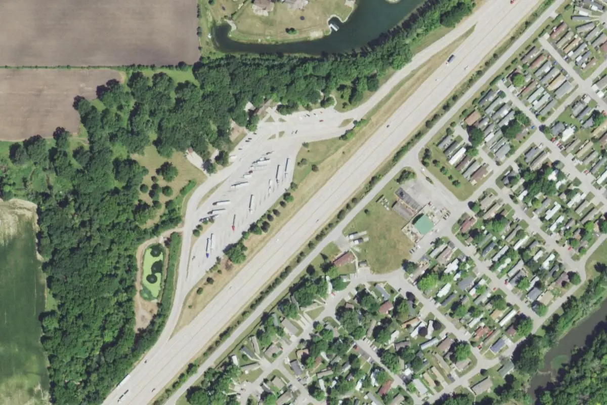 Aerial view