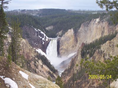 Lower Falls, Canyon Village, Yellowstone NP - panoramio