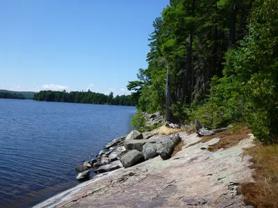 North Tea Lake East arm Island - panoramio