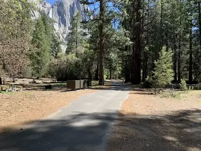 Camp 4 campground east entry