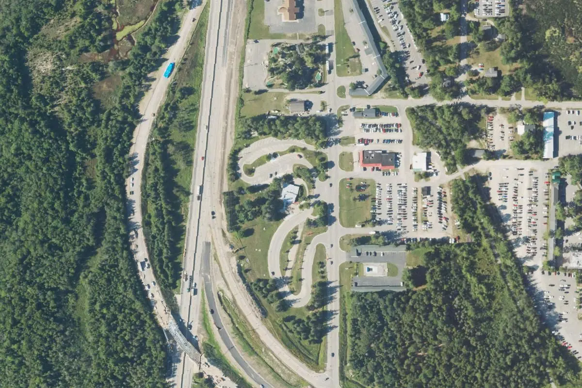 Aerial view