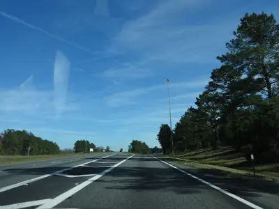 Florida I10eb Exit 225 offramp