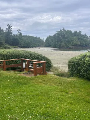 Ocean Village Beach Resort in Tofino Canada view of lake - 2026