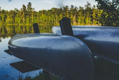 Lake Shumway Canoes - Savanna Portage State Park, Minnesota (34791779190)