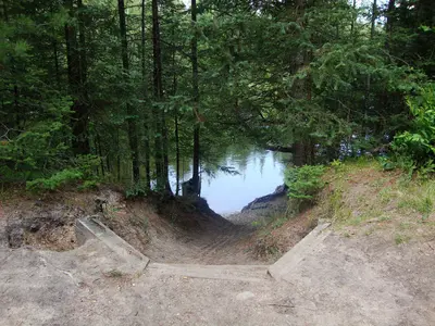 Cathedral Pine Campgrounds Ramp - panoramio