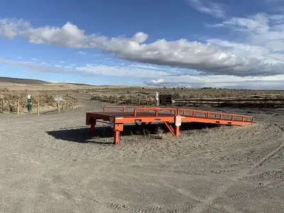 Loading/Unloading ramp located in the day use parking area