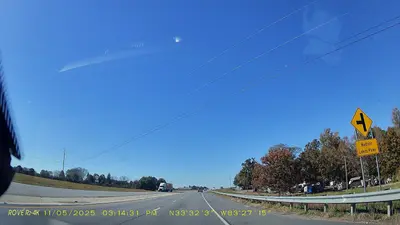NB BUS US129-441 Crossroad Madison Lakes Parkway, Morgan County dashcam