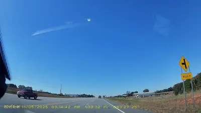 NB BUS US129-441 Crossroad Mission Road, Morgan County dashcam