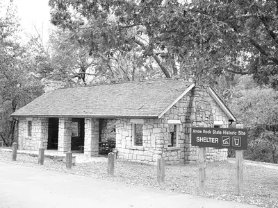 Arrow Rock State Historic Site Open Shelter