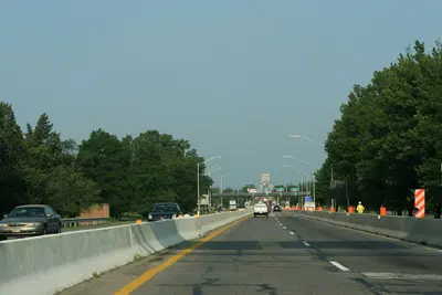 US301 Southbound over the Nice Memorial Bridge from MD into VA 1, June 8th, 2009