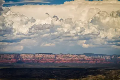 Red Mountains as seen from Jerome